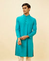 Aqua Green Classic Kurta Set